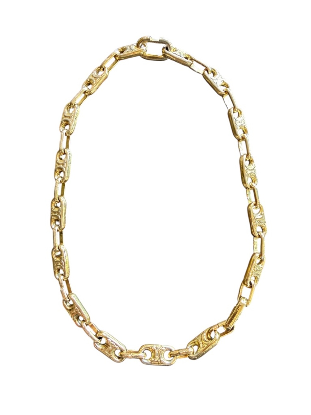 Celine Triomphe Link Necklace